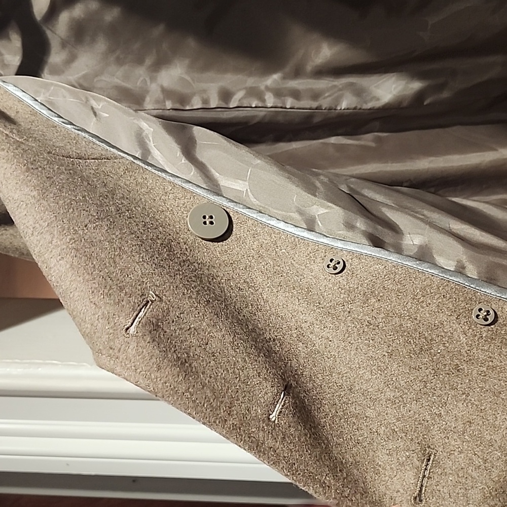 NWOT Wool Blend Peacoat - Picture 7 of 12
